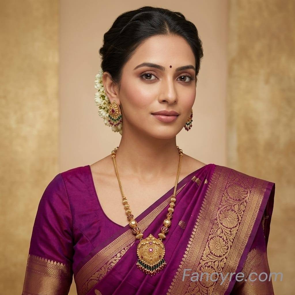 The Virika Antique Goldforming Necklace