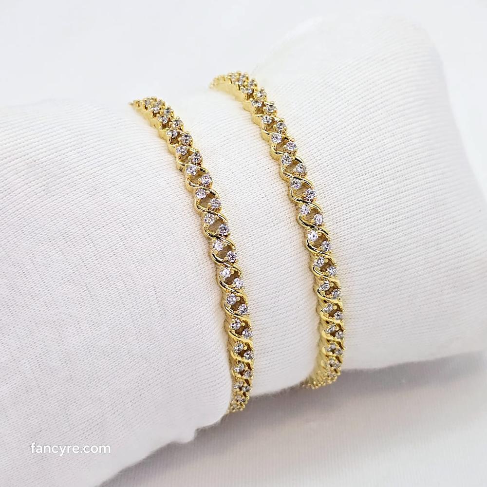 The Luisa Yellowgold A.D Bangle