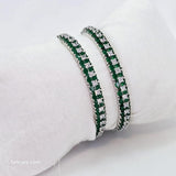 The Kendall Whitegold A.D Bangle