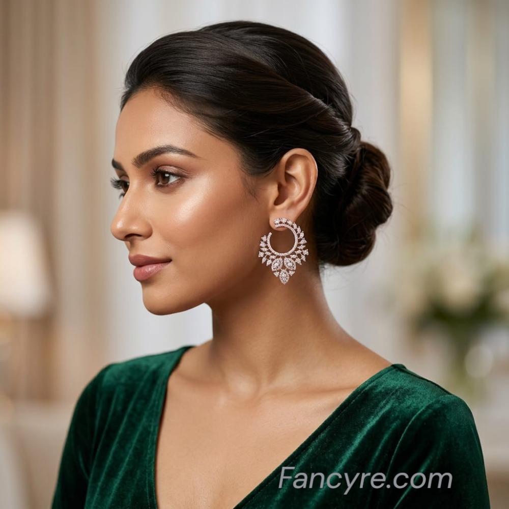 The Reley Rosegold A.D Earring