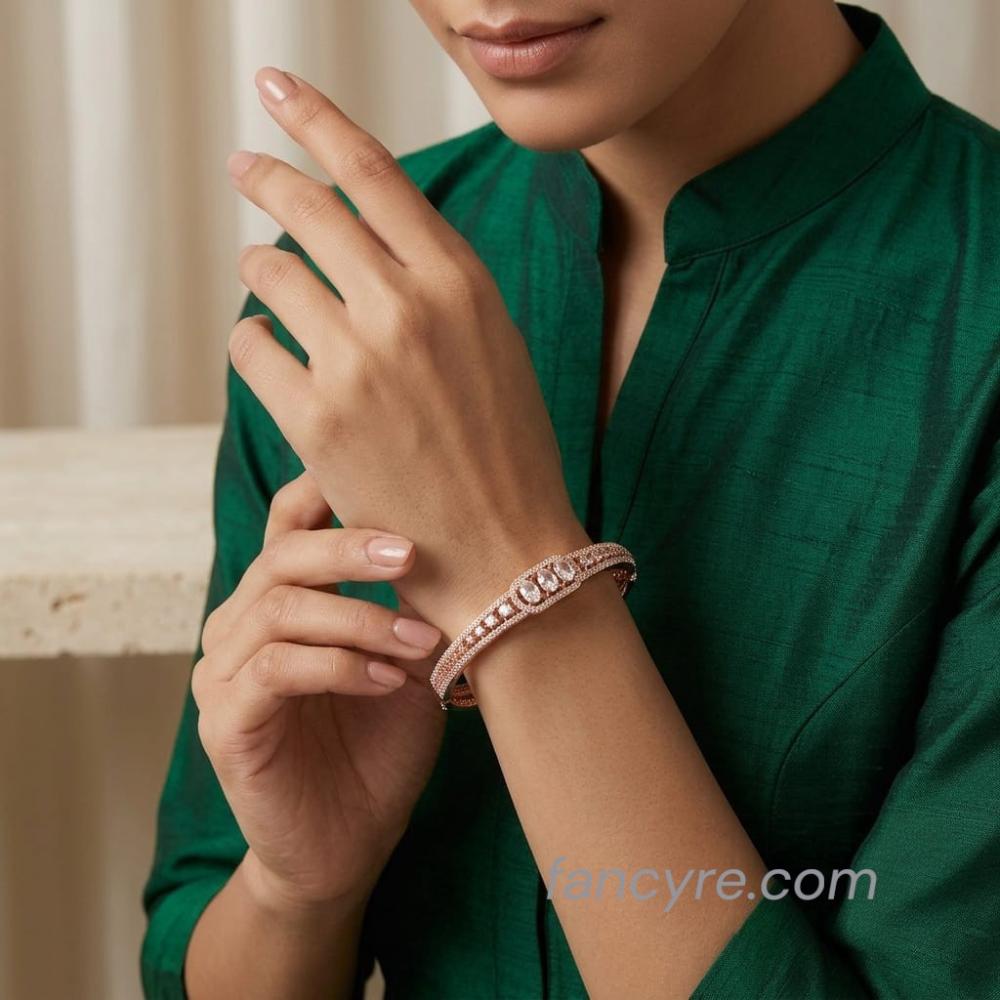 The Rosemary Rosegold A.D Bangle