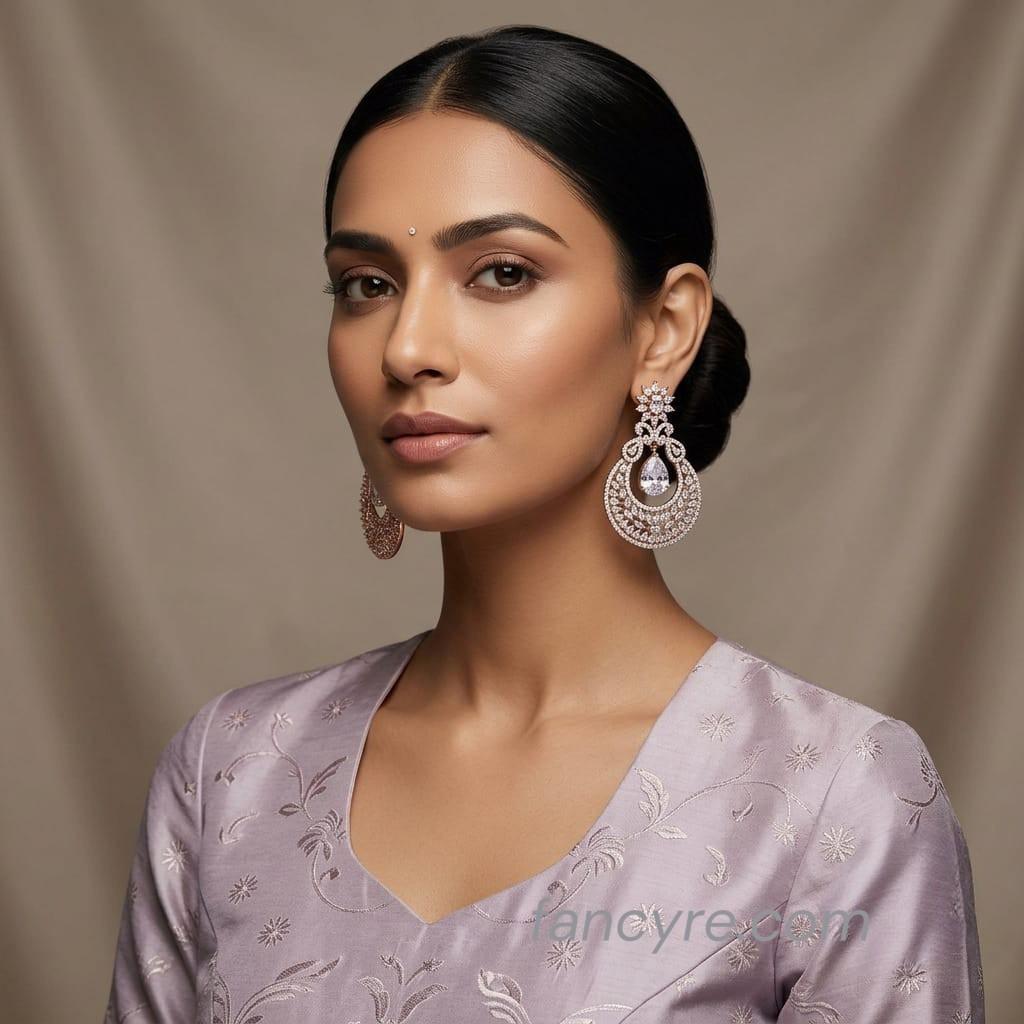 The Elysia Rosegold A.D Earring