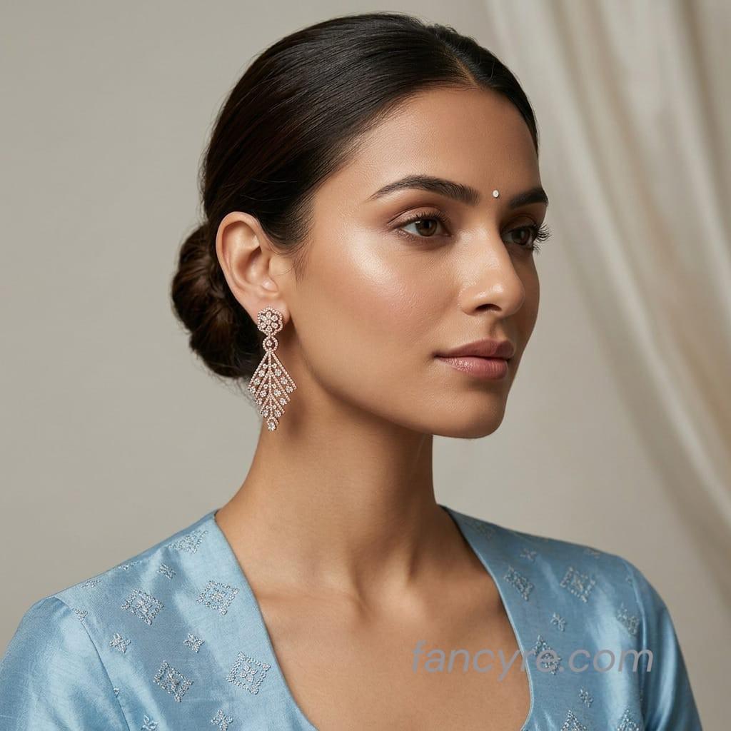 The Cordelia Rosegold A.D Earring