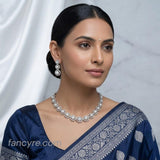 The Amelia Whitegold A.D Necklace