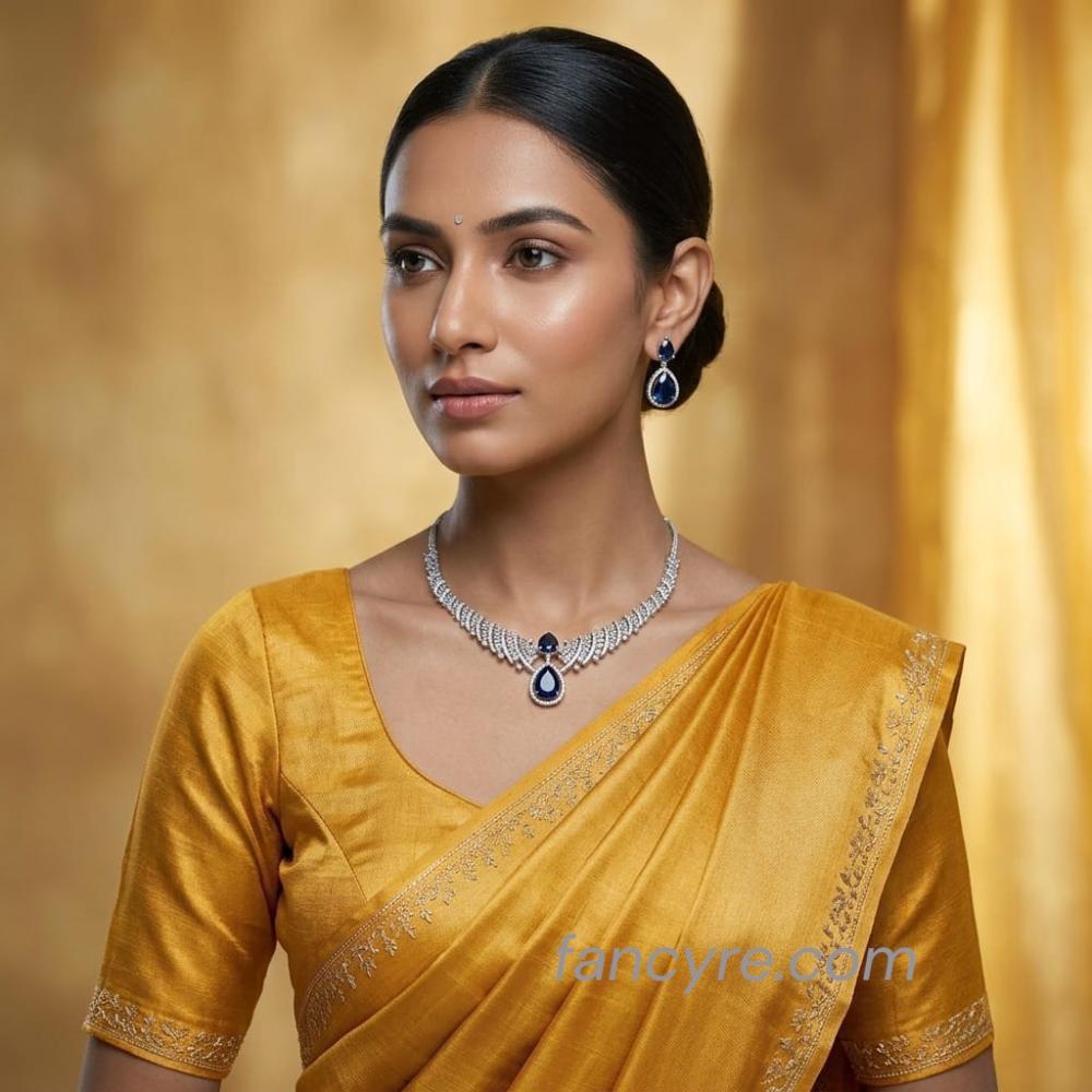 The Danity Whitegold A.D Necklace