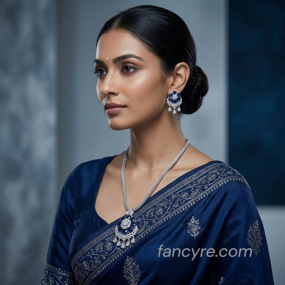 The Denny Whitegold A.D Necklace