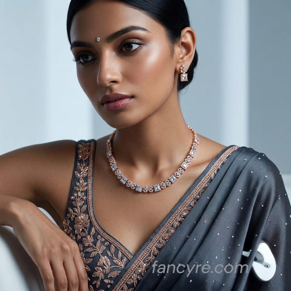The Cantis Rosegold A.D Necklace