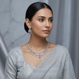 The Niva Whitegold A.D Necklace