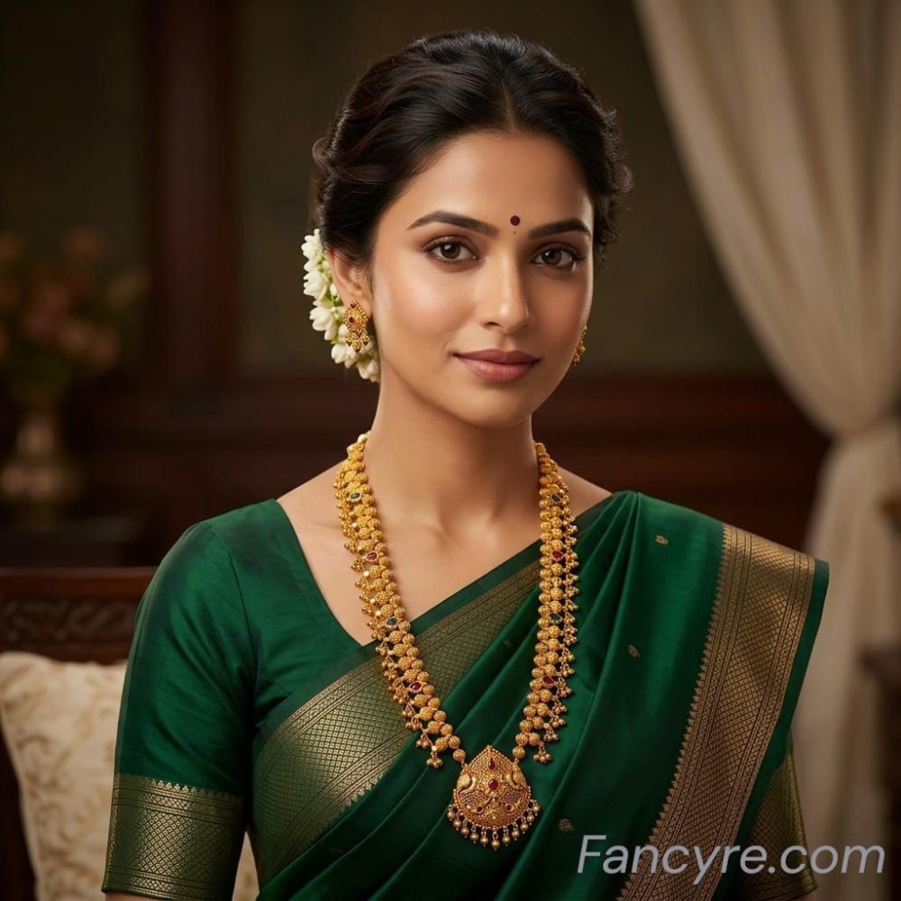 The Aarini Antique Goldforming Saaj