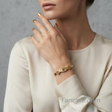 The Maeve Yellowgold A.D Bracelet