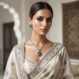 The Mariana Blackgold A.D Pendant Earring