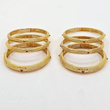 The Lata Antique Goldforming Bangle