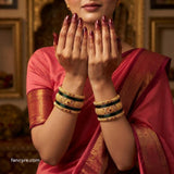 The Unnati Antique Goldforming Bangle