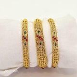 The Kumud Antique Goldforming Bangle