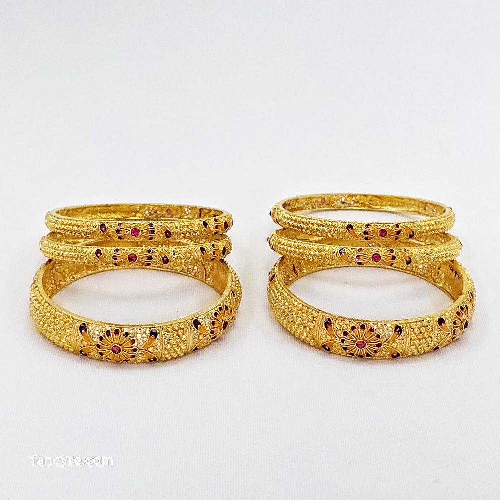 The Unnati Antique Goldforming Bangle