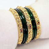 The Rambha Antique Goldforming Bangle