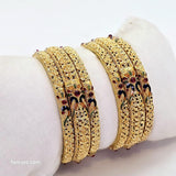 The Kalki Antique Goldforming Bangle