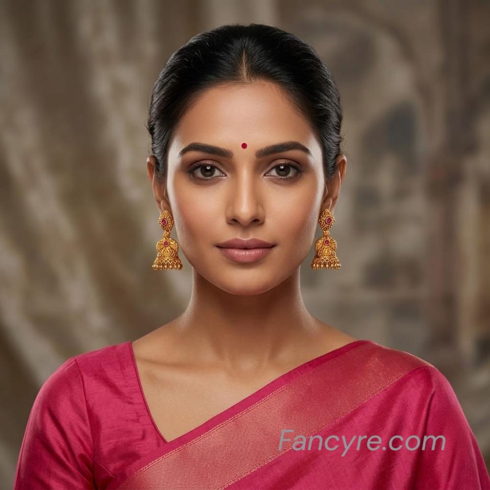 The Hridya Antique Goldforming Earring