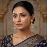 The Jashita Goldforming Earring