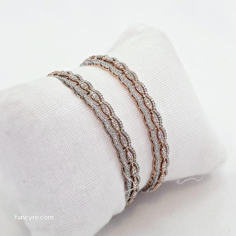 The Brenda Rosegold A.D Bangle