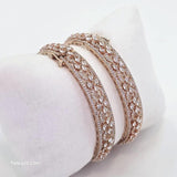 The Vania Rosegold A.D Bangle