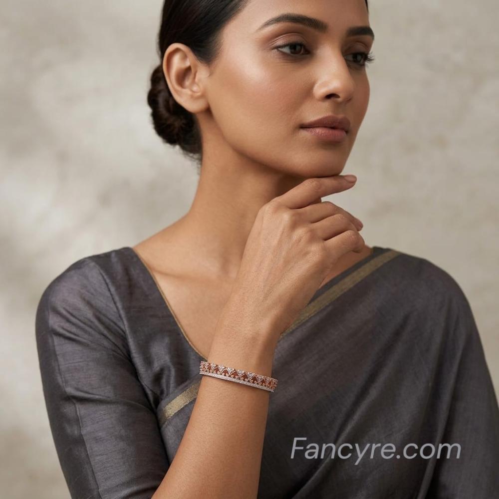 The Quirina Rosegold A.D Bangle