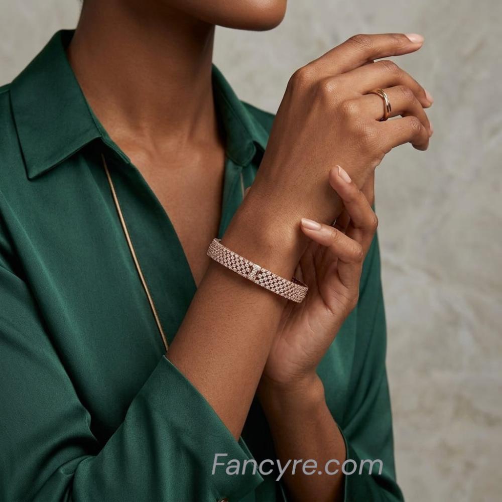 The Bree Rosegold A.D Bangle