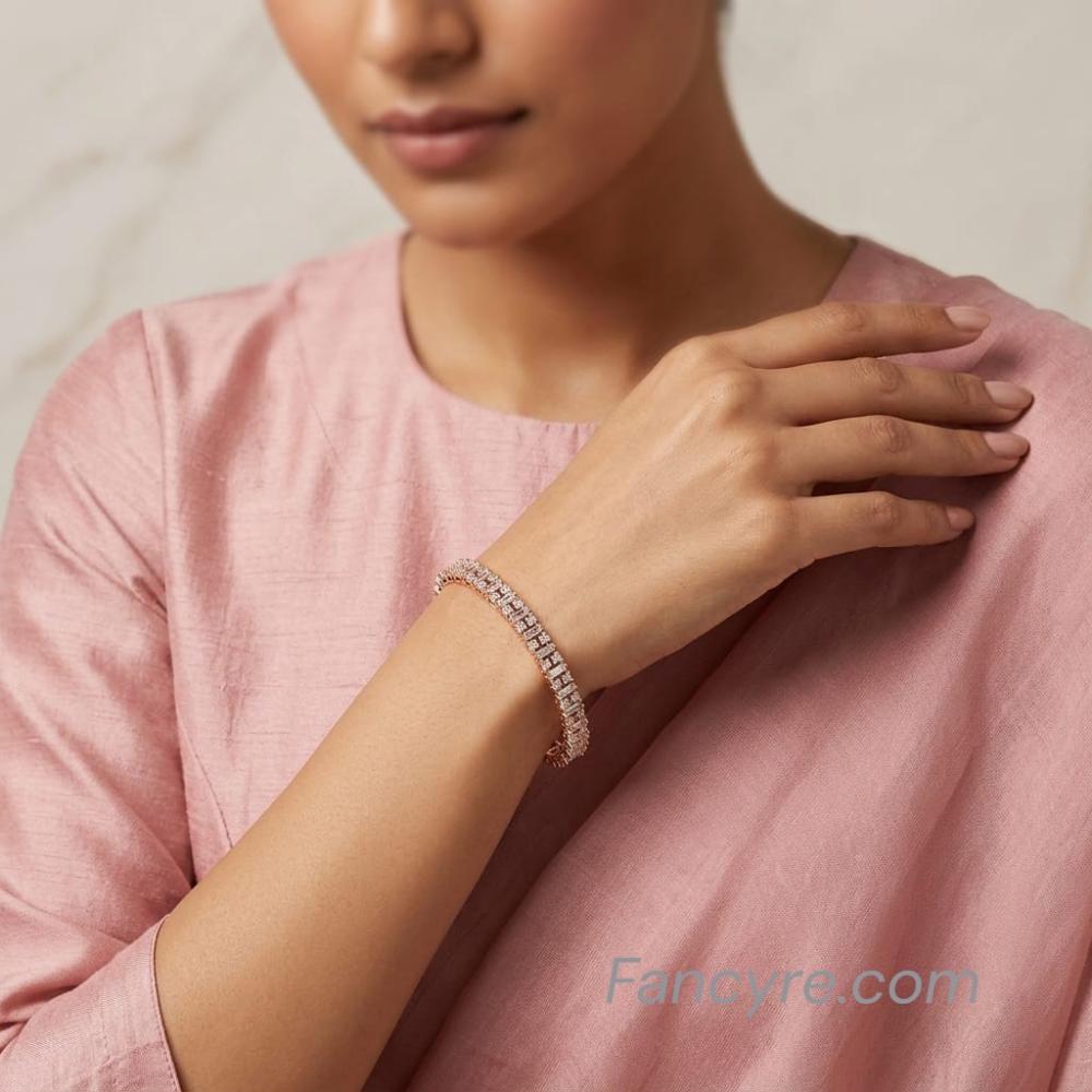 The Teagan Rosegold A.D Bangle