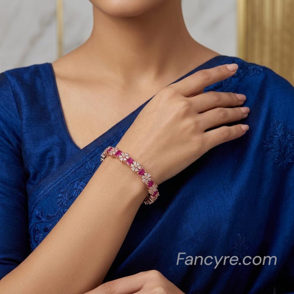 The Bess Rosegold A.D Bangle