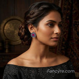 The Belinda Oxidized Earring