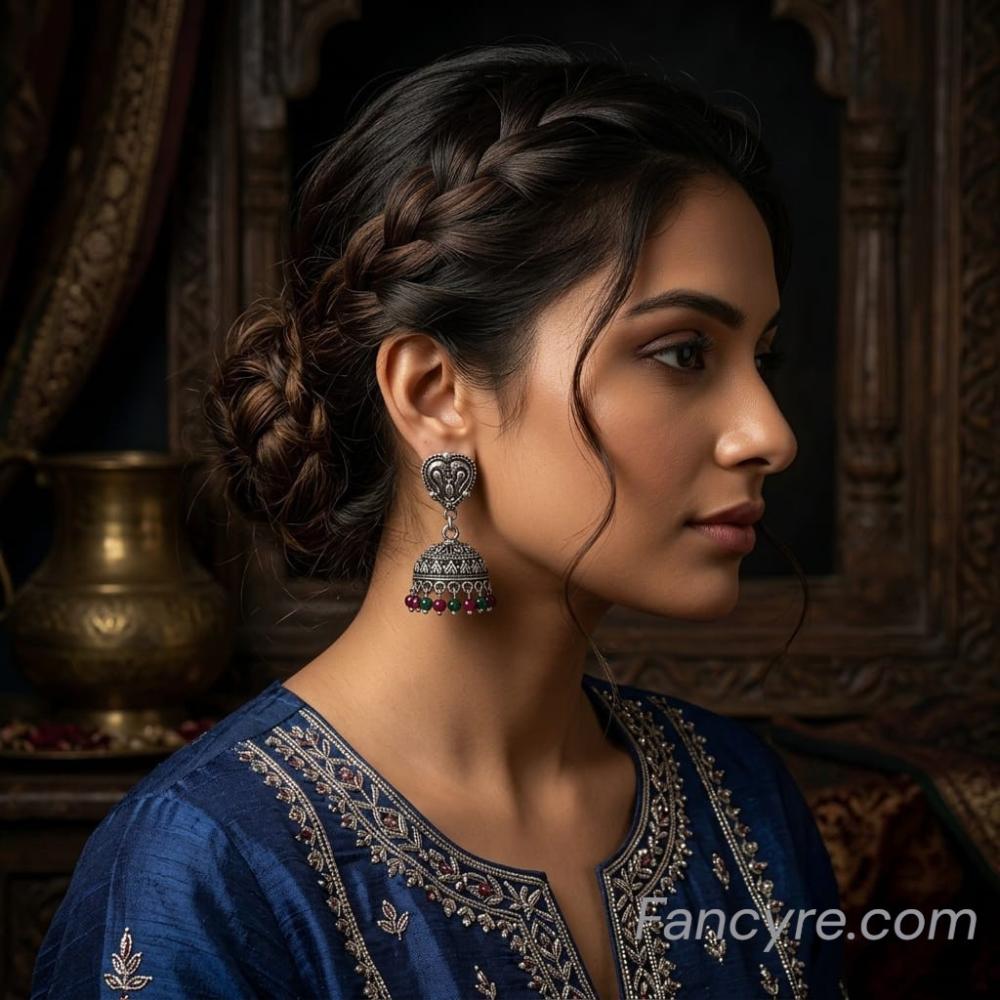 The Toni Oxidized Earring