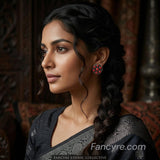 The Cassidy Oxidized Earring