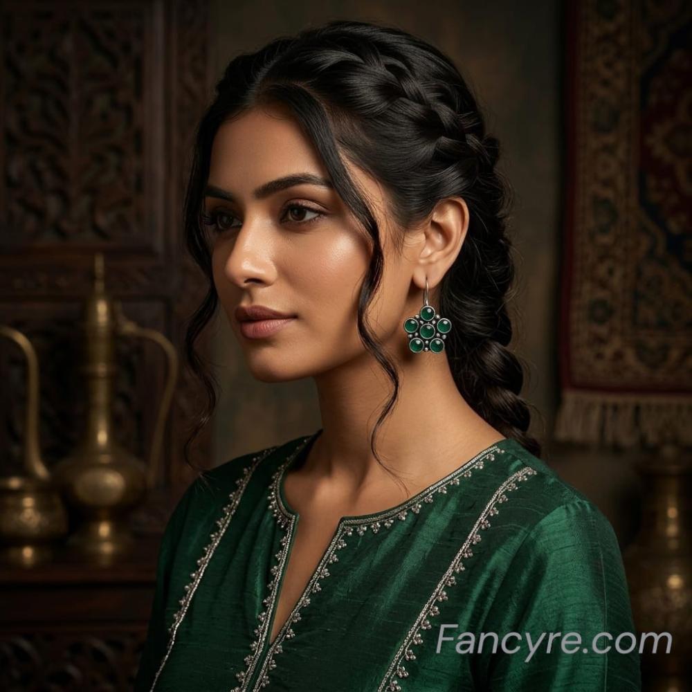 The Caitlin Oxidized Earring