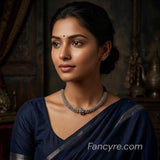 The Zelia Oxidized Necklace