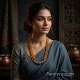The Bellamy Oxidized Necklace