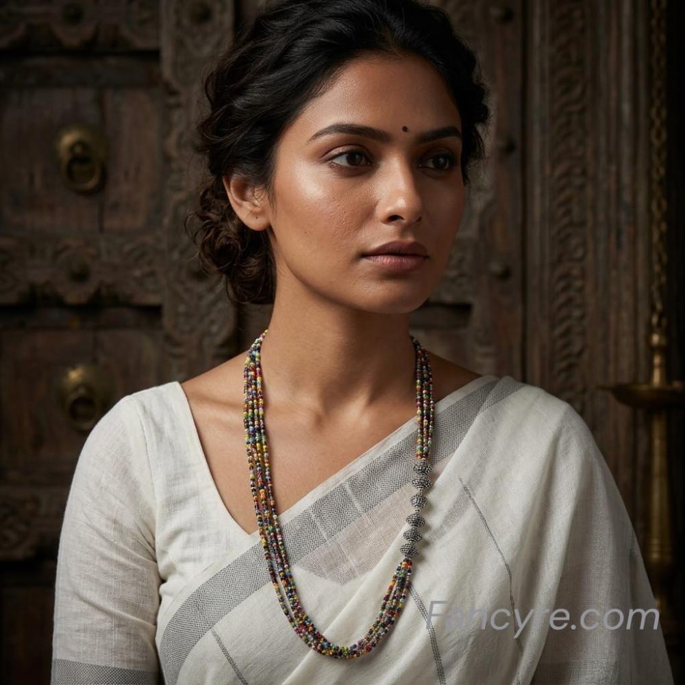 The Aasna Oxidized Necklace