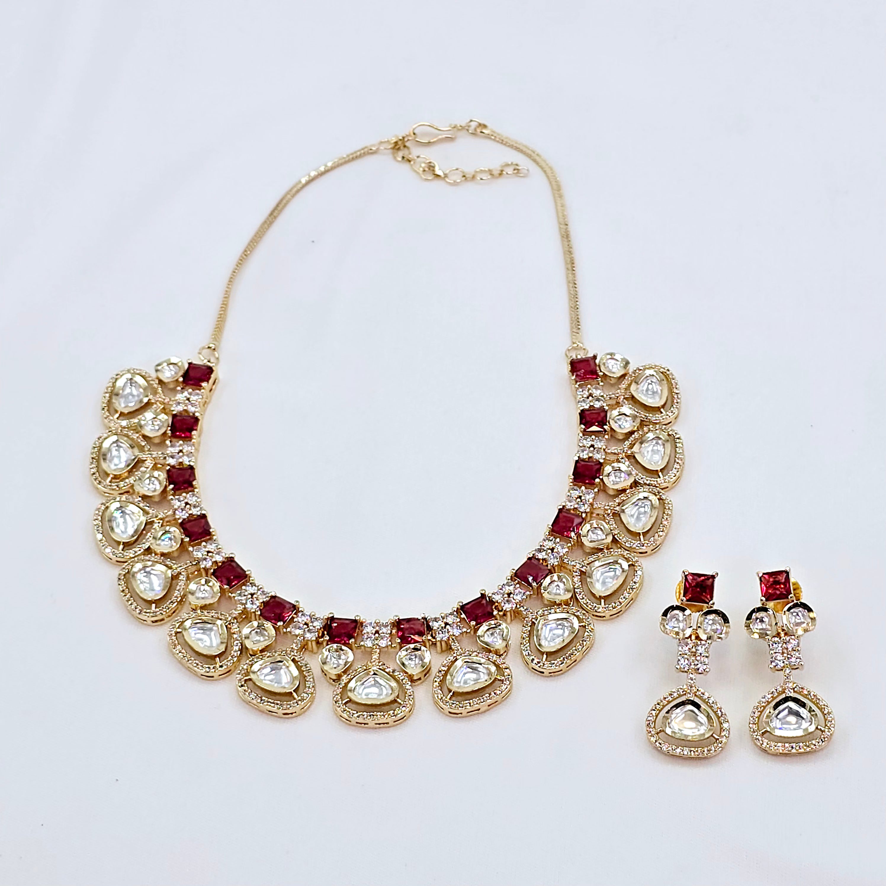 The Anwen Rosegold A.D Necklace