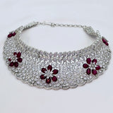 The Nerida Whitegold A.D Necklace