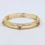 The pakhi Kempu Bangle