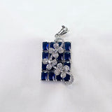 The Natalie Whitegold A.D Pendant Earring