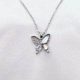 The Grace Whitegold A.D Pendant Earring Set