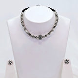 The Margot Oxidized Necklace