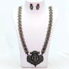 The Mary Oxidized Long Necklace