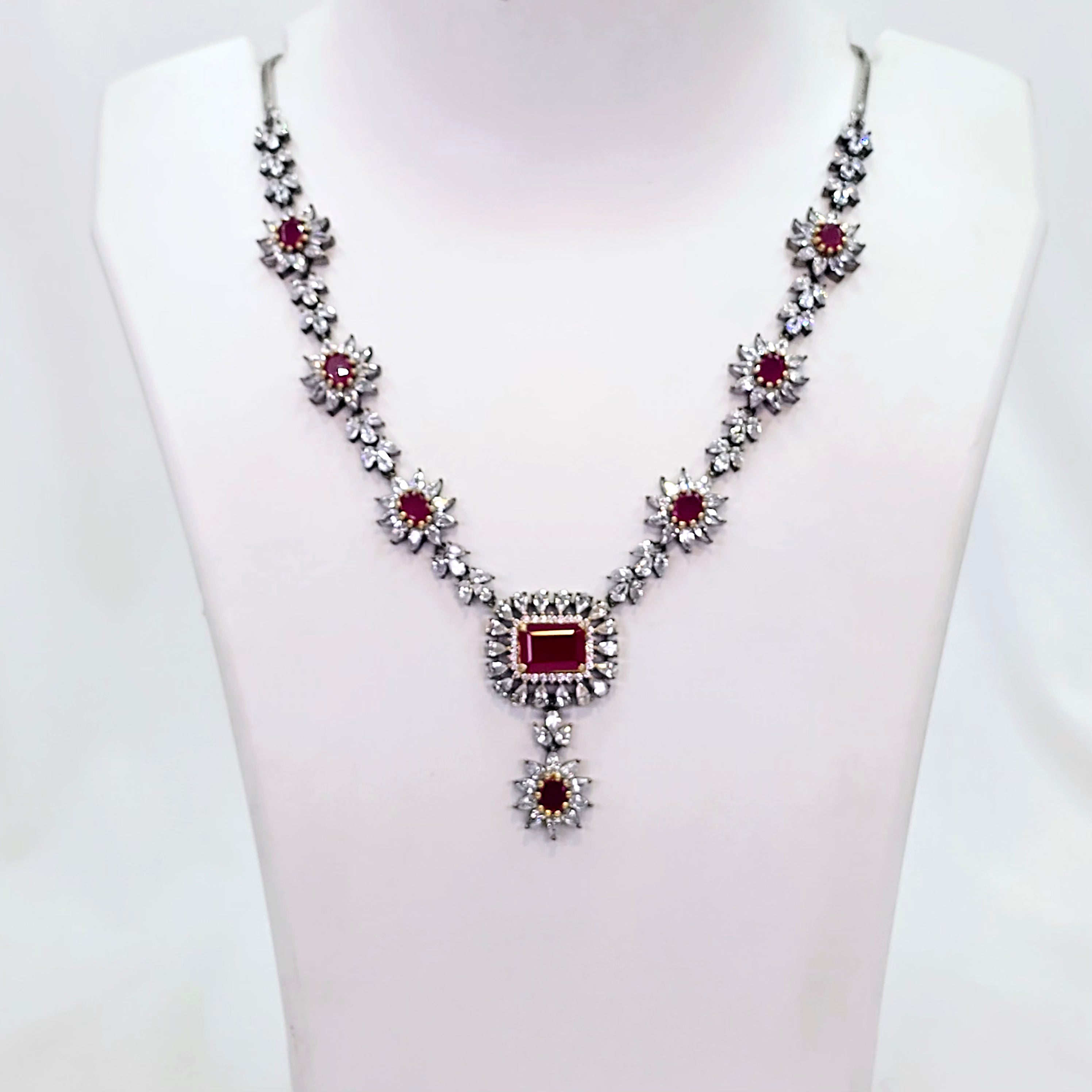 The Nyla Blackgold A.D Necklace