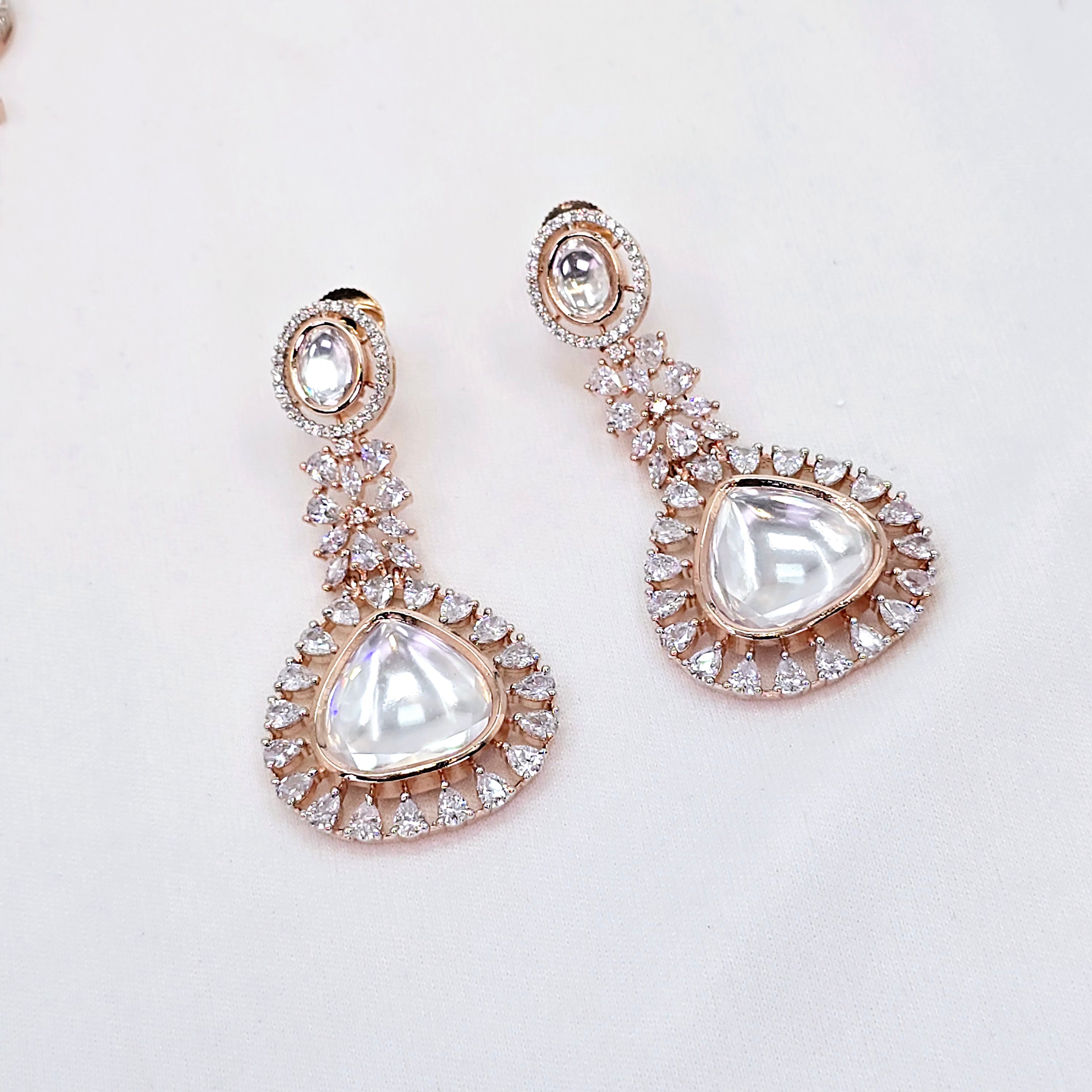 The Lucia Rosegold A.D Necklace