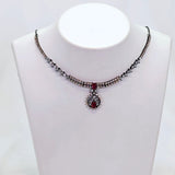 The Diana Blackgold A.D Necklace