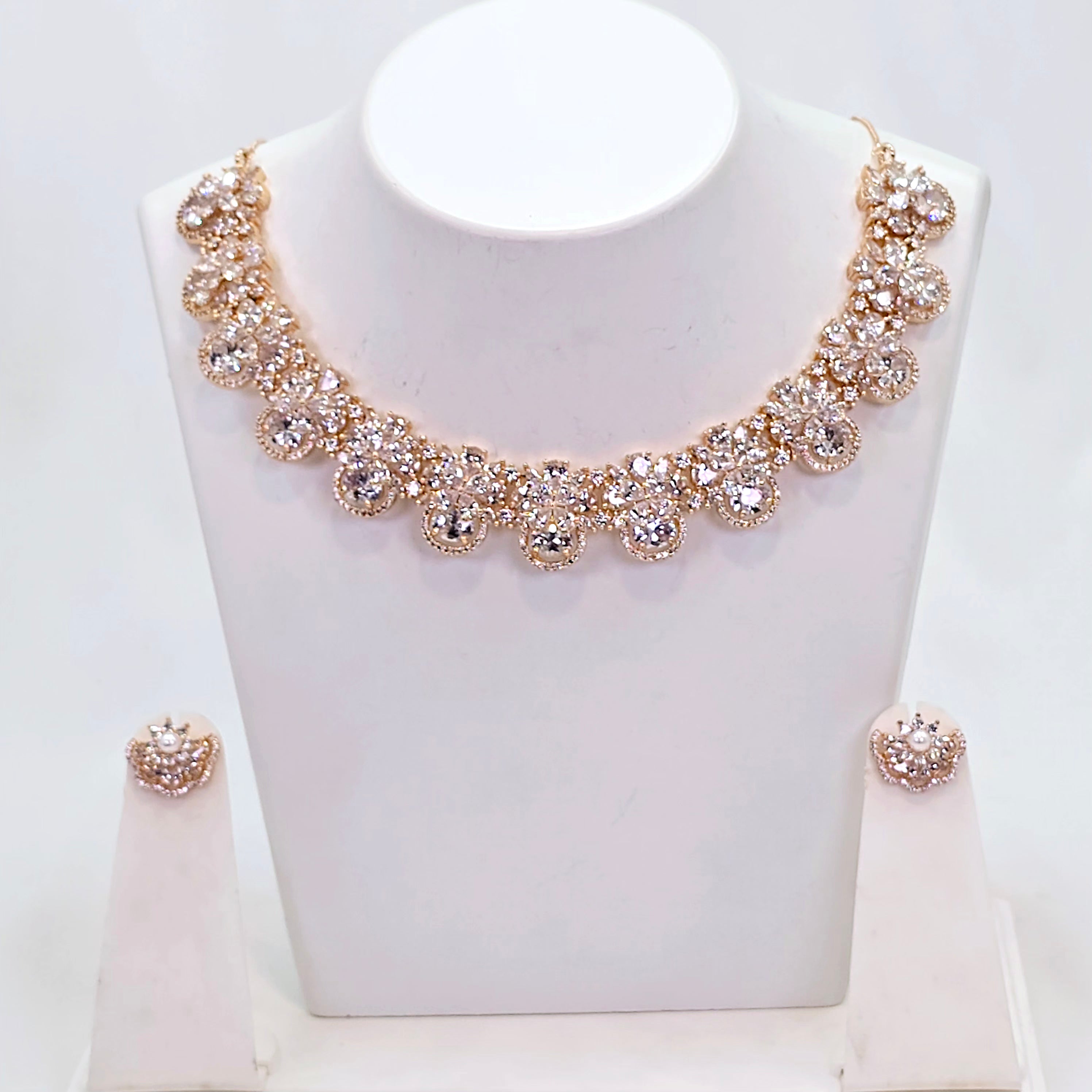 The Skylar Rosegold A.D Necklace