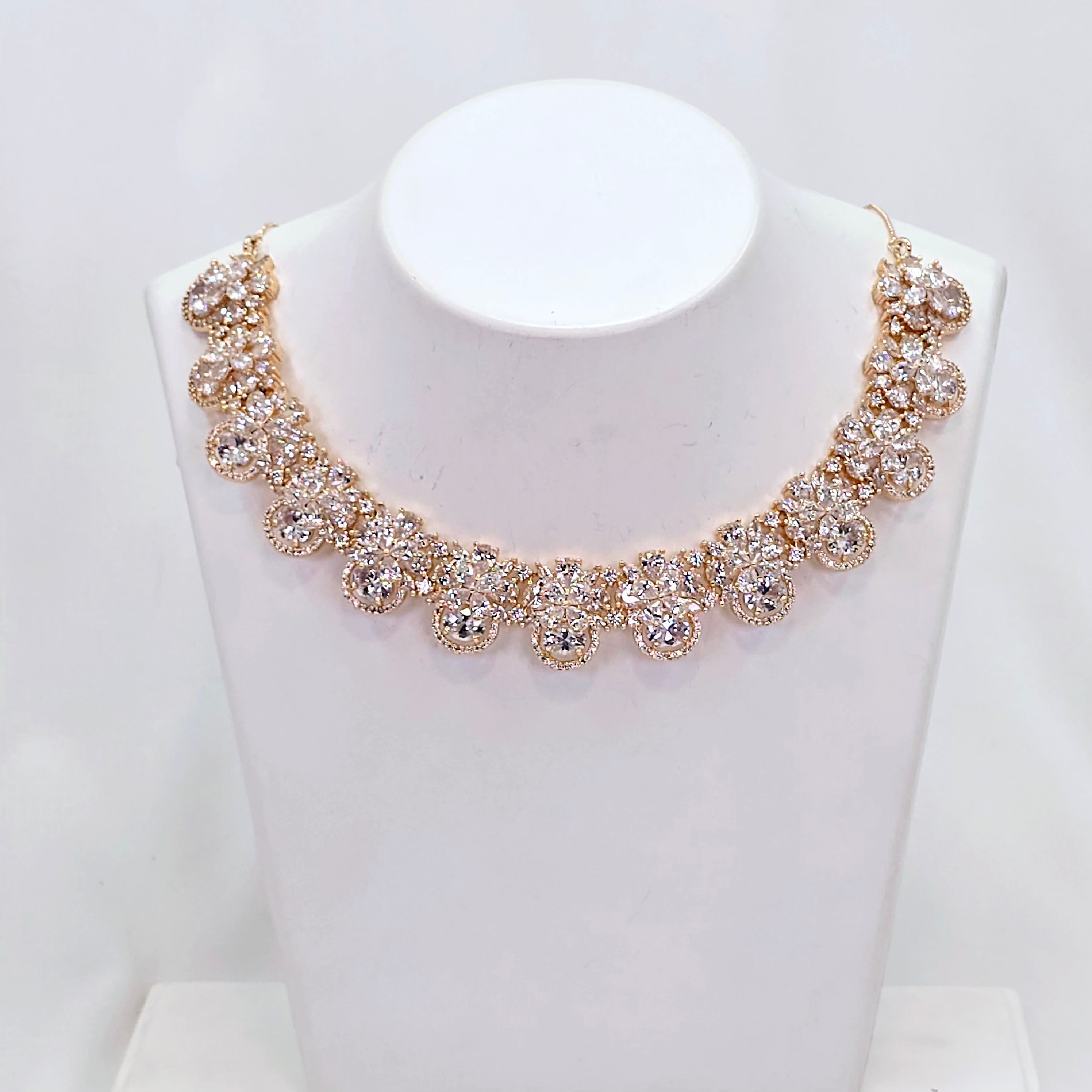 The Skylar Rosegold A.D Necklace