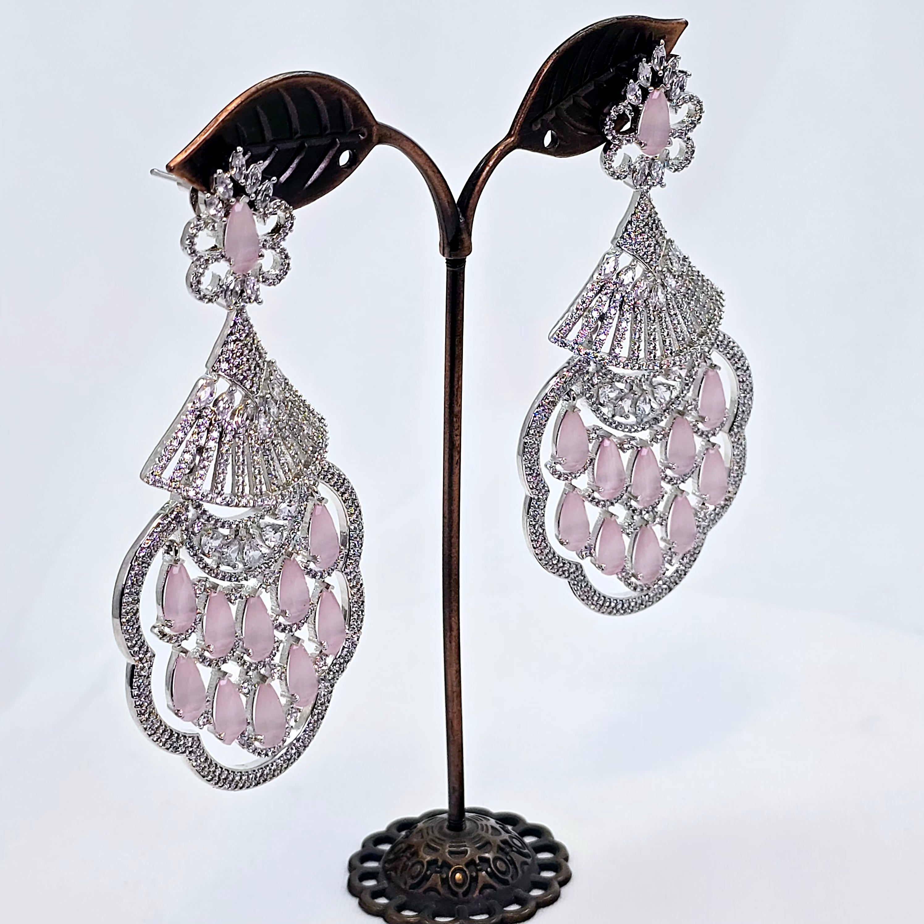 The Brinley Whitegold A.D Earring