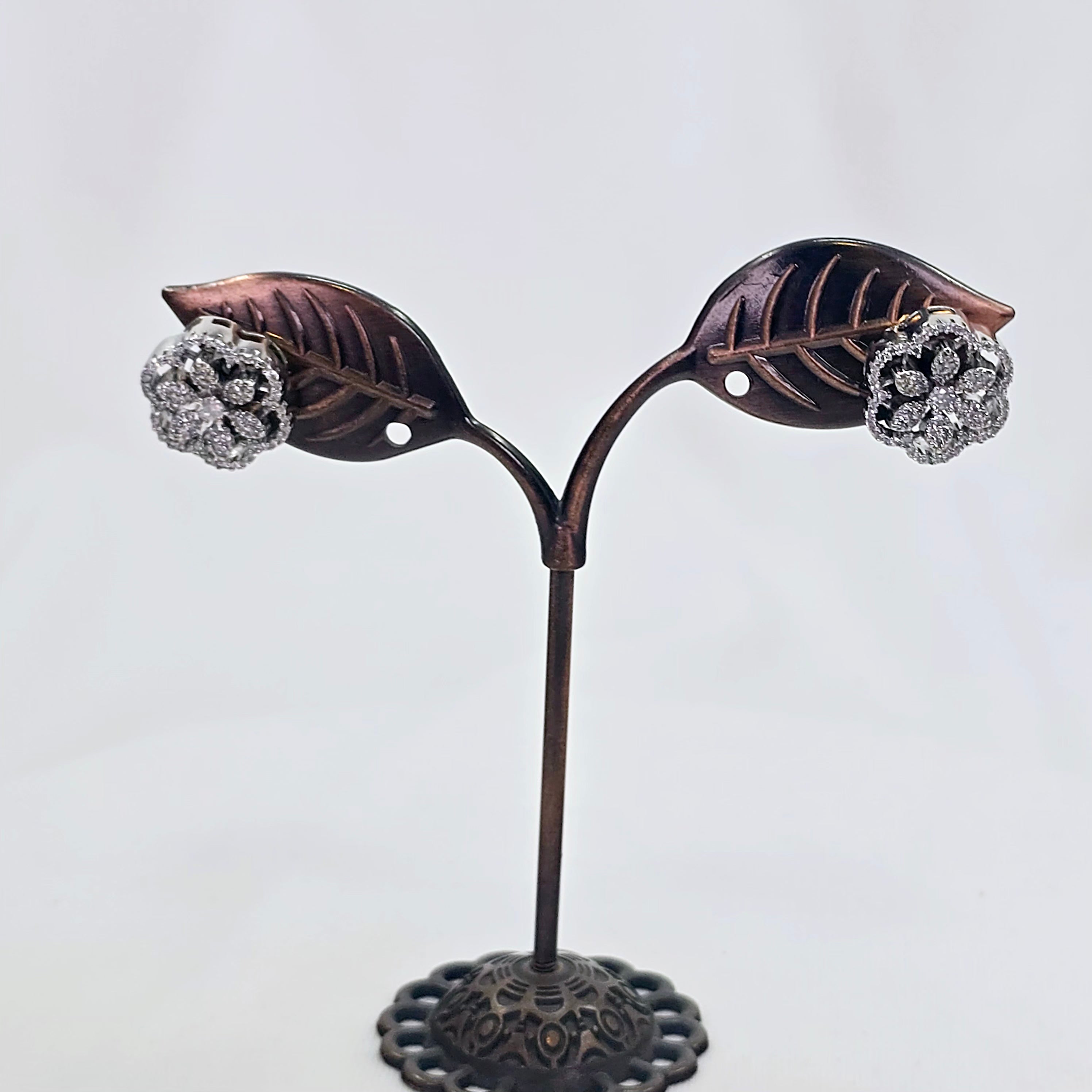 The Ensley Whitegold A.D Earring